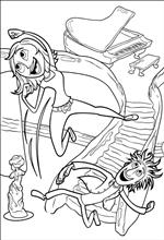coloring page Cloudy with a Chance of Meatballs